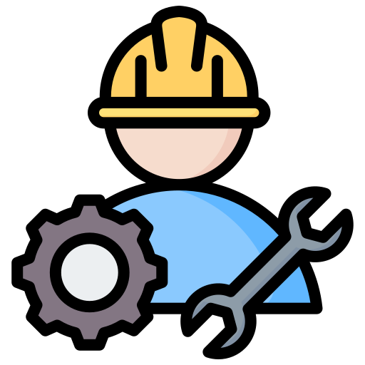 Icon of a wrench representing web design for service-based companies.