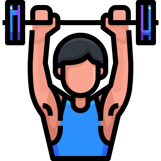 Icon of a dumbbell representing website design for fitness centers & gyms.