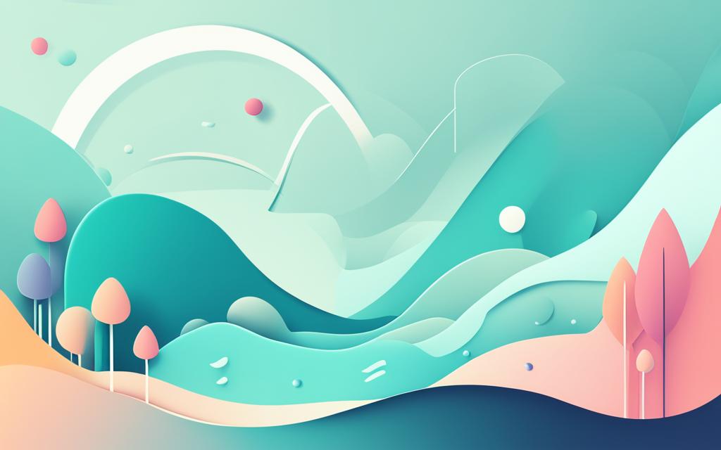 organic shapes in web design