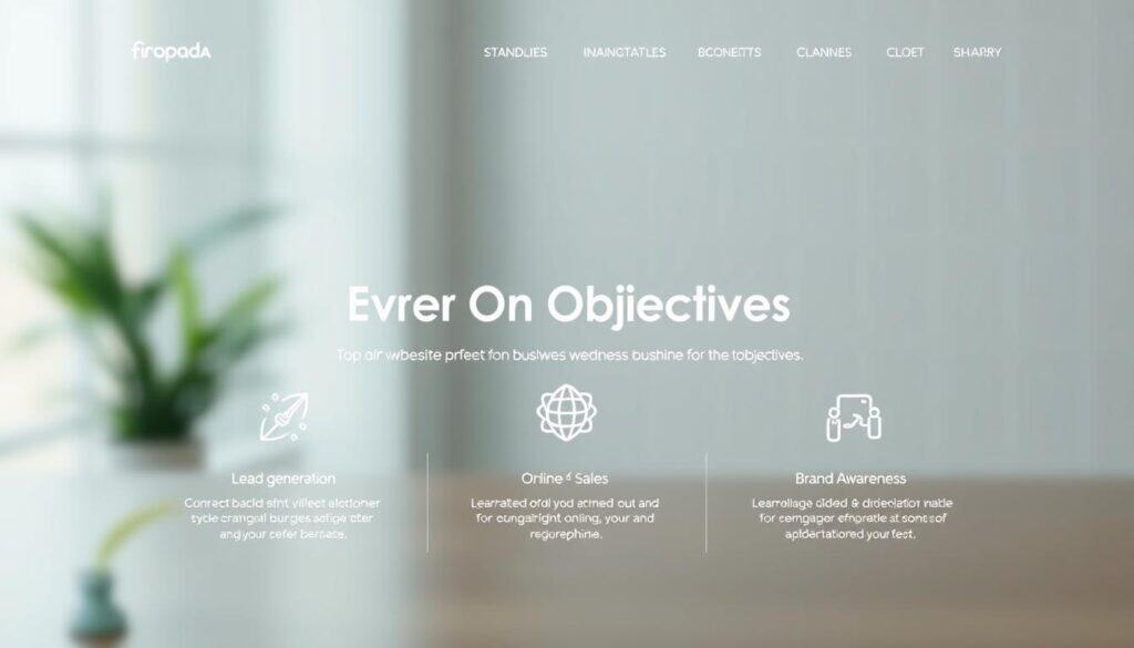 website objectives